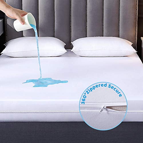 Mattress Protector Defender Encasement Cover Waterproof Hypoallergenic Breathable Noise Free Vinyl Free DefendMax Twin Size Fits Up To 16 in Mattress Bed Bug Proof Mattress Protector Defender Encasement Cover Waterproof Hypoallergenic Breathable Noise Free Vinyl Free DefendMax Twin Size Fits Up To 16 in Mattress Bed Bug Proof